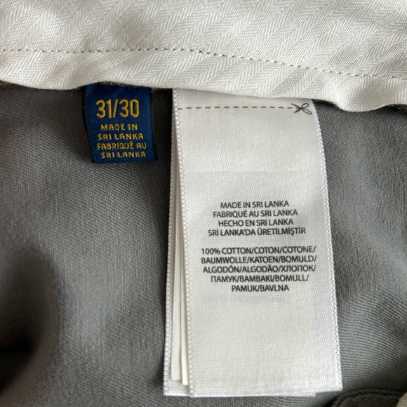 Polo Ralph Lauren Men’s Classic Fit Chino Pants Gray Size W31 x L30 - Picture 4 of 4